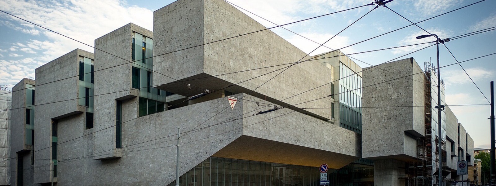 Le bâtiment Grafton de l'université Bocconi, Milan