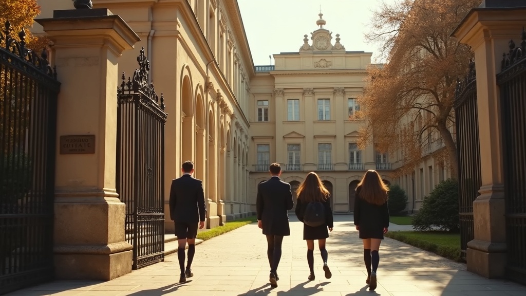 Elite university campus