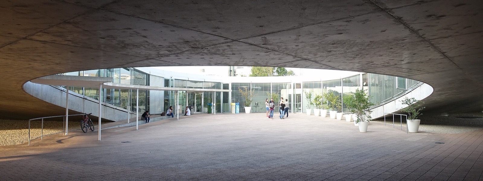 Le Rolex Learning Center de l'EPFL à Lausanne