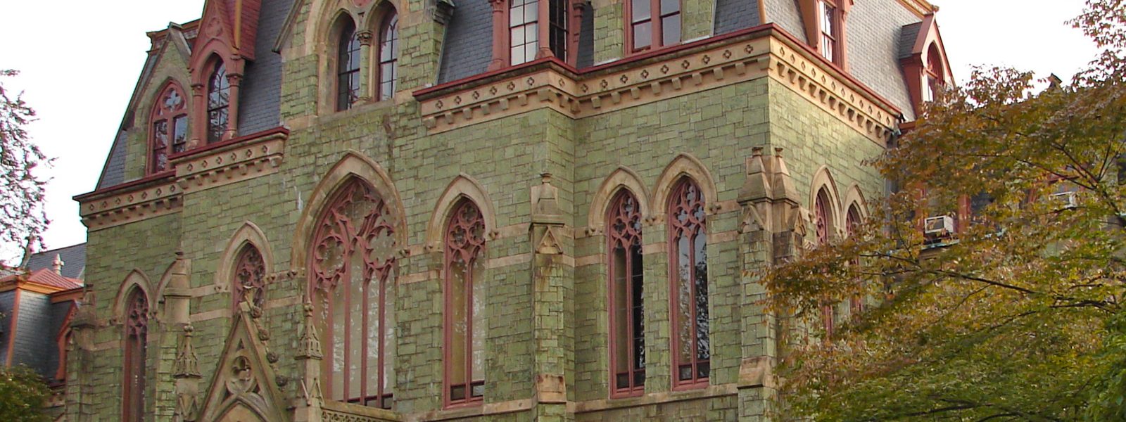 College Hall, le plus ancien bâtiment du campus de l'université de Pennsylvanie